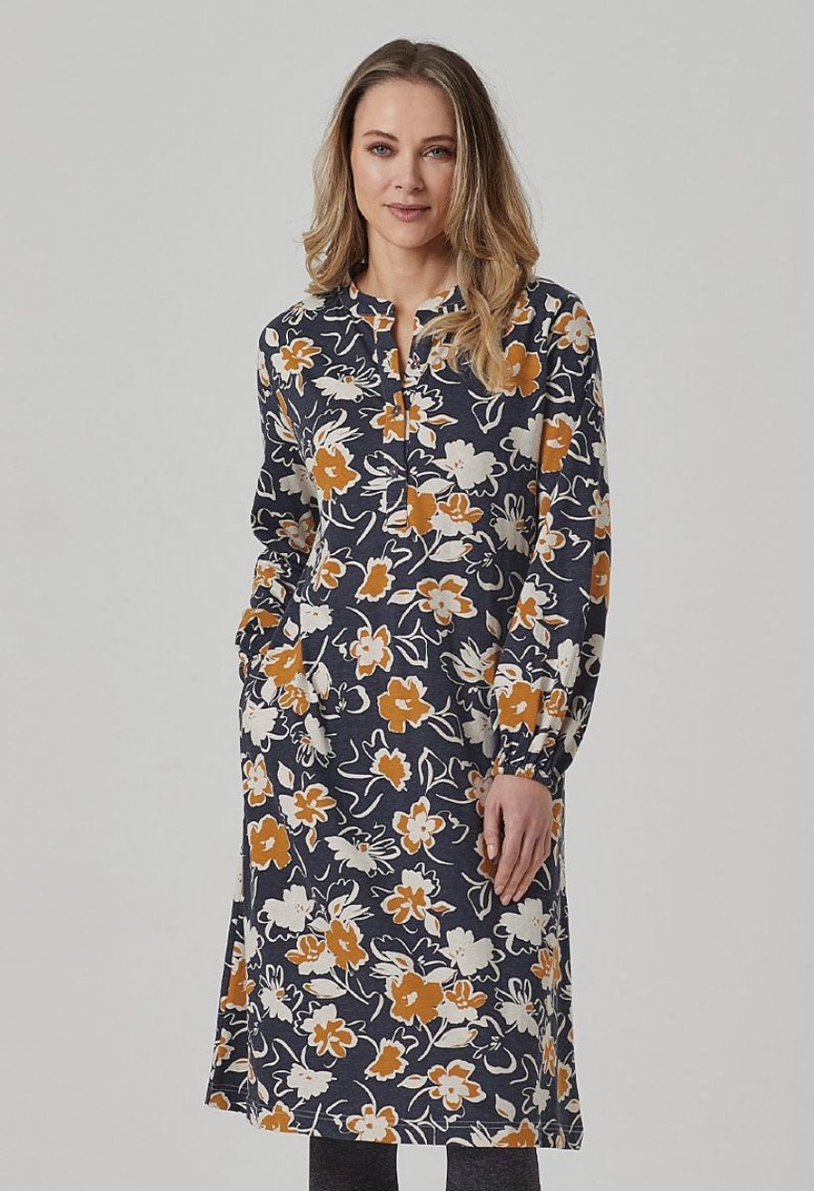 Clothing Adini  | Azalea Print Orion Dress Black/Almond