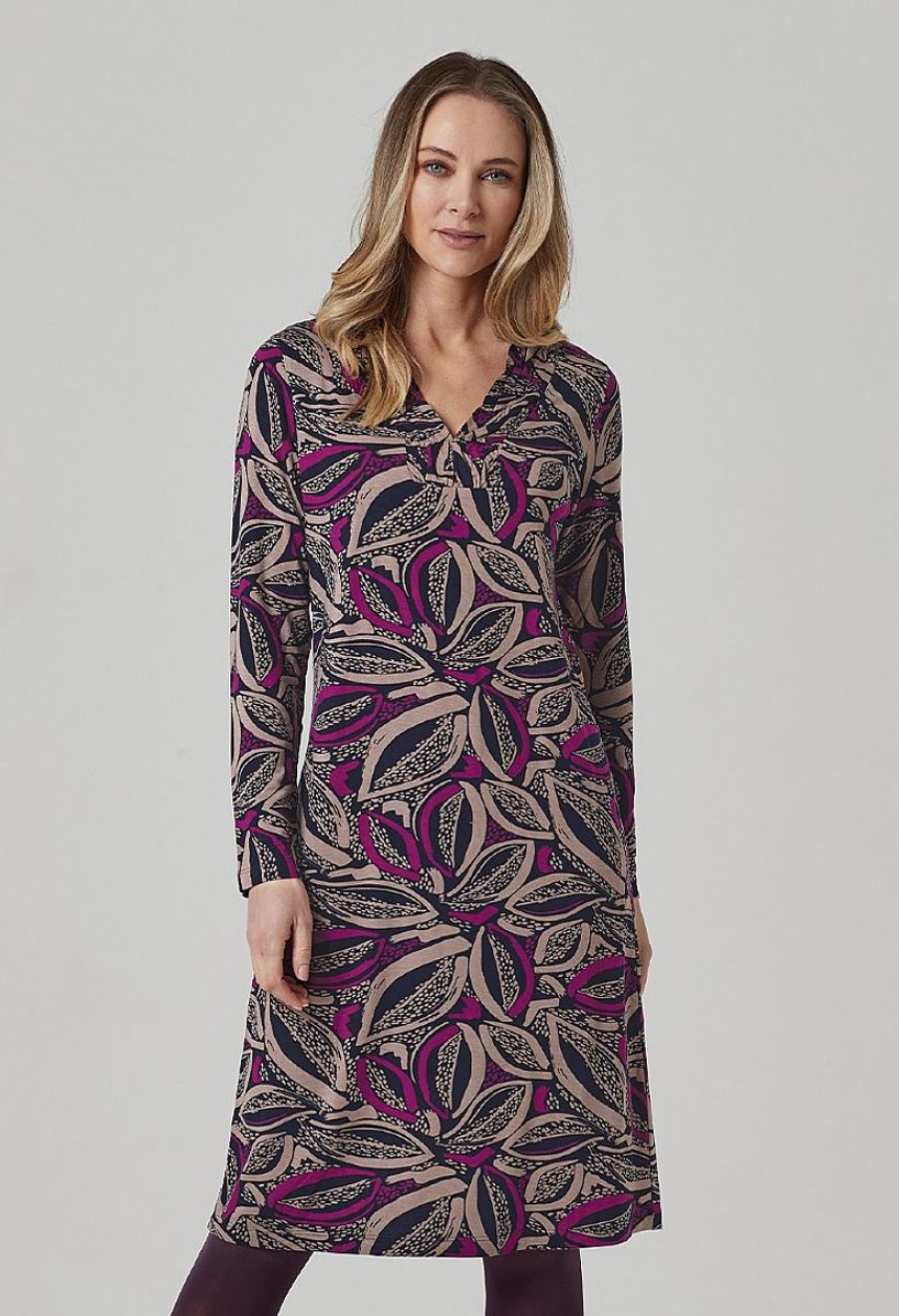 Clothing Adini  | Abstract Leaf Maple Dress Multi