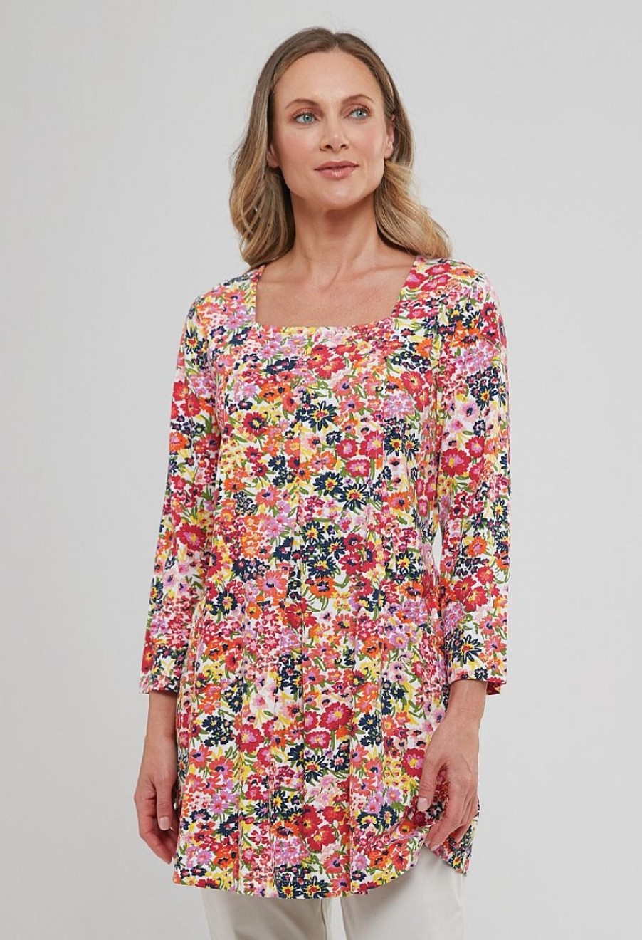 Clothing Adini  | Cottage Garden Kirsty Tunic Multi