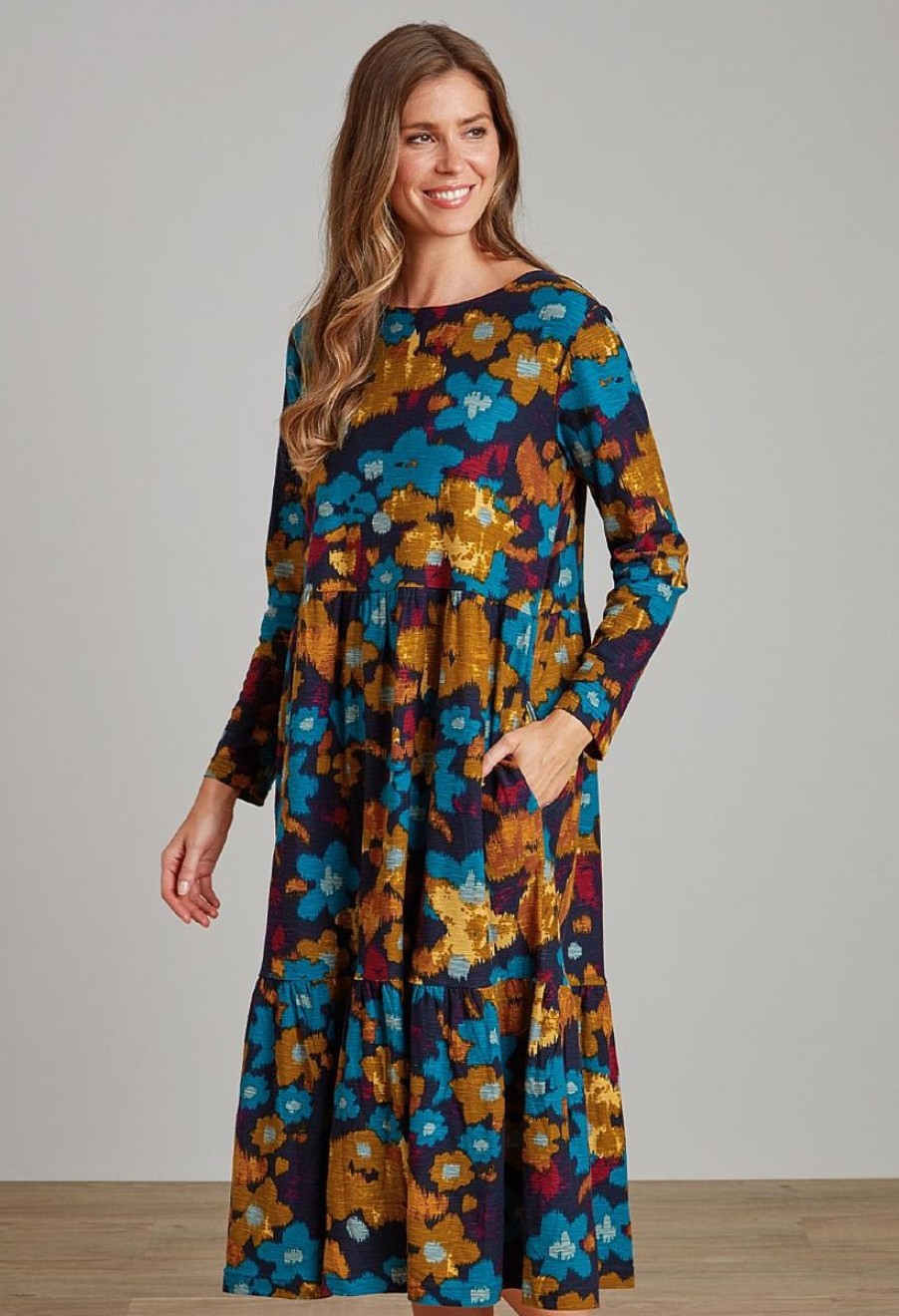 Clothing Adini  | Blurry Floral Sirius Dress Multi